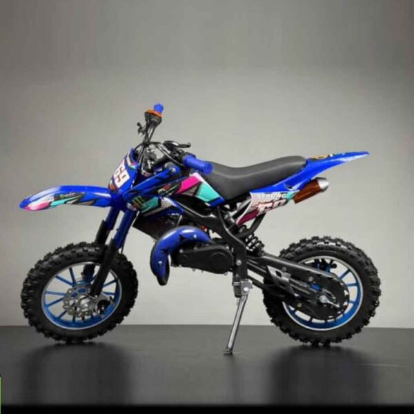 موتور مینی کراس 50cc بنزینی استارتی بچگانه
