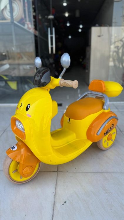 موتور شارژی دو موتوره کودک مدل Hello